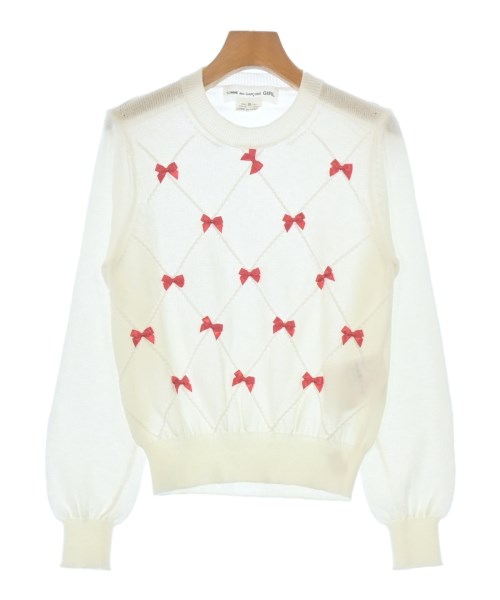 COMME des GARCONS GIRL(コムデギャルソンガール)ニット・セーター 白 サイズ:S/2200620783248