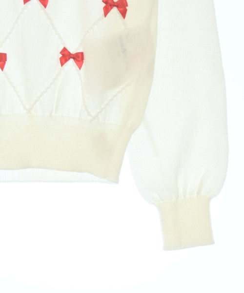COMME des GARCONS GIRL（コムデギャルソンガール）ニット・セーター 白 サイズ:S レディース/2200620783248