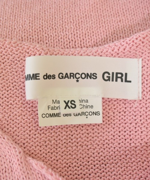 COMME des GARCONS GIRL（コムデギャルソンガール）ニット・セーター ピンク サイズ:XS レディース/2200620783361