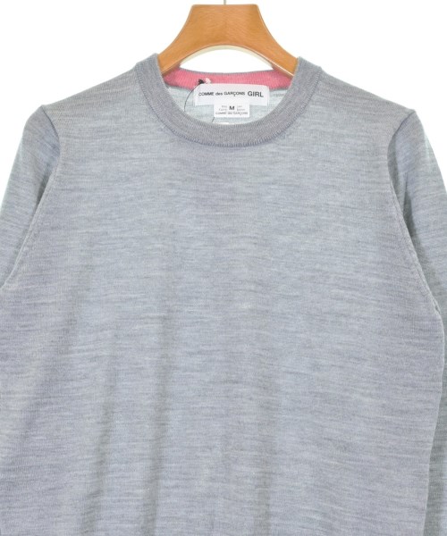 COMME des GARCONS GIRL（コムデギャルソンガール）ニット・セーター グレー サイズ:M レディース/2200624061083