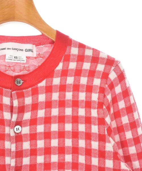 COMME des GARCONS GIRL（コムデギャルソンガール）カーディガン 赤 サイズ:XS レディース/2200625137022