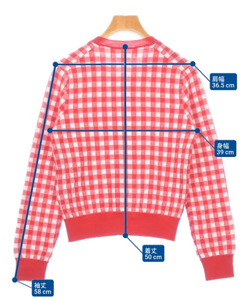 COMME des GARCONS GIRL（コムデギャルソンガール）カーディガン 赤 サイズ:XS レディース/2200625137022