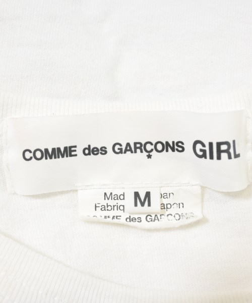 COMME des GARCONS GIRL（コムデギャルソンガール）Tシャツ・カットソー 白 サイズ:M レディース/2200625137039