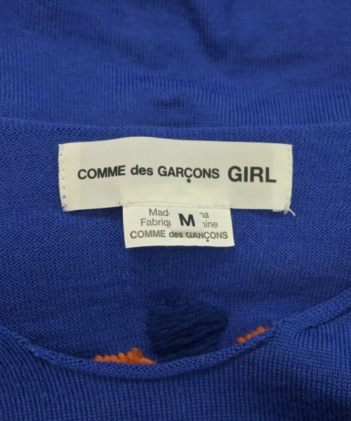 COMME des GARCONS GIRL（コムデギャルソンガール）ニット・セーター 青 サイズ:M レディース/2200625216017