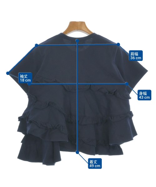 COMME des GARCONS GIRL（コムデギャルソンガール）Tシャツ・カットソー 紺 サイズ:M レディース/2200612824157