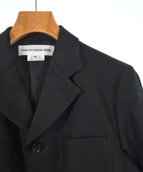 COMME des GARCONS GIRL（コムデギャルソンガール）テーラードジャケット 黒 サイズ:M レディース/2200629278011