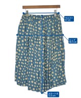 COMME des GARCONS GIRL（コムデギャルソンガール）ひざ丈スカート 青 サイズ:S レディース/2200630379080