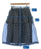 COMME des GARCONS GIRL（コムデギャルソンガール）ロング・マキシ丈スカート 紺 サイズ:S レディース/2200631318064