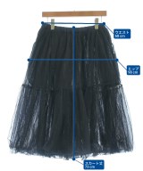 COMME des GARCONS GIRL（コムデギャルソンガール）ロング・マキシ丈スカート 紺 サイズ:S レディース/2200631318071