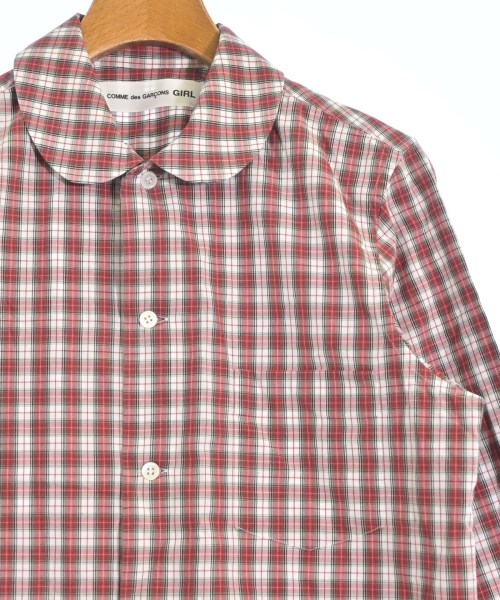 COMME des GARCONS GIRL（コムデギャルソンガール）ブラウス 赤 サイズ:-(M位) レディース/2200619395025