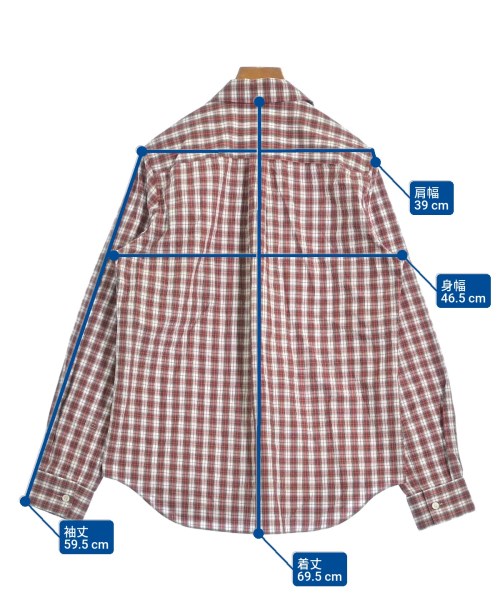 COMME des GARCONS GIRL（コムデギャルソンガール）ブラウス 赤 サイズ:-(M位) レディース/2200619395025