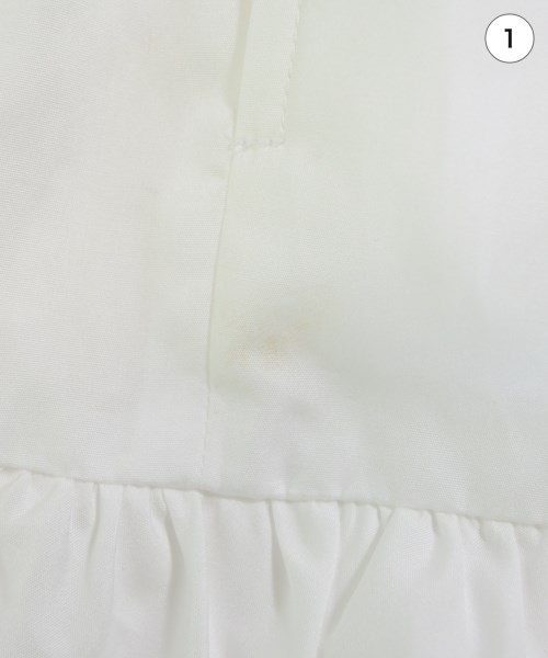 COMME des GARCONS GIRL（コムデギャルソンガール）ロング・マキシ丈スカート 白 サイズ:S レディース/2200609888124