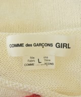 COMME des GARCONS GIRL（コムデギャルソンガール）ニット・セーター 白 サイズ:L レディース/2200610022180