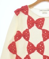 COMME des GARCONS GIRL（コムデギャルソンガール）ニット・セーター 白 サイズ:L レディース/2200610022180