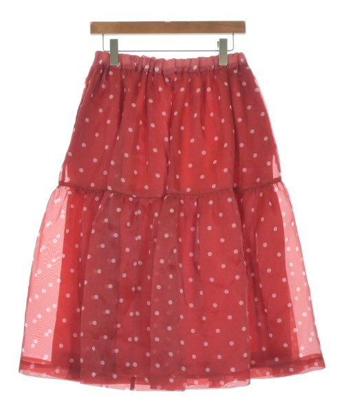 COMME des GARCONS GIRL（コムデギャルソンガール）ロング・マキシ丈スカート 赤 サイズ:-(M位) レディース/2200611412010