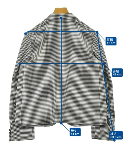 COMME des GARCONS GIRL（コムデギャルソンガール）テーラードジャケット 白 サイズ:L レディース/2200611705204