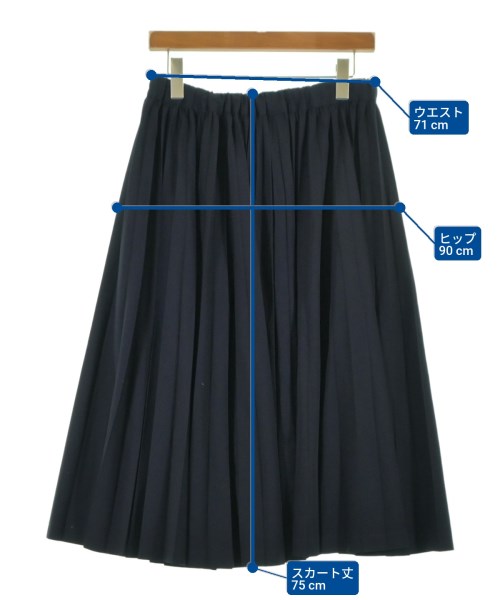 COMME des GARCONS GIRL（コムデギャルソンガール）ロング・マキシ丈スカート 紺 サイズ:S レディース/2200612015104