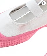 COMME des GARCONS GIRL（コムデギャルソンガール）スニーカー 白 サイズ:24cm レディース/2200612015159