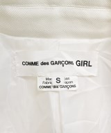 COMME des GARCONS GIRL（コムデギャルソンガール）カジュアルジャケット 白 サイズ:S レディース/2200610870125