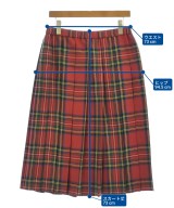 COMME des GARCONS GIRL（コムデギャルソンガール）ロング・マキシ丈スカート 赤 サイズ:M レディース/2200613478106