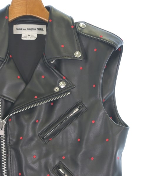 COMME des GARCONS GIRL（コムデギャルソンガール）ライダース 黒 サイズ:M レディース/2200618486083