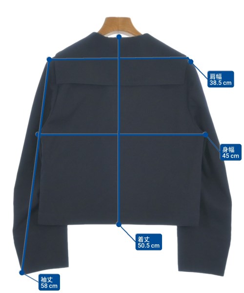 COMME des GARCONS GIRL（コムデギャルソンガール）ブラウス 紺 サイズ:S レディース/2200616556108