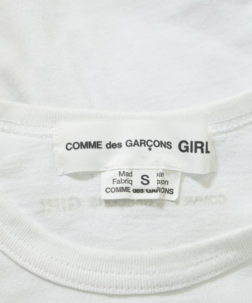 COMME des GARCONS GIRL（コムデギャルソンガール）Tシャツ・カットソー 白 サイズ:S レディース/2200619693046