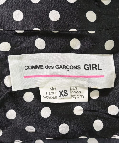 COMME des GARCONS GIRL（コムデギャルソンガール）ブラウス 黒 サイズ:XS レディース/2200620563079
