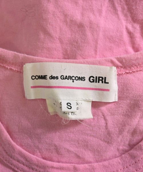 COMME des GARCONS GIRL（コムデギャルソンガール）Tシャツ・カットソー ピンク サイズ:S レディース/2200620590013