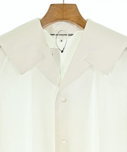 COMME des GARCONS GIRL（コムデギャルソンガール）シャツワンピース 白 サイズ:S レディース/2200600822127