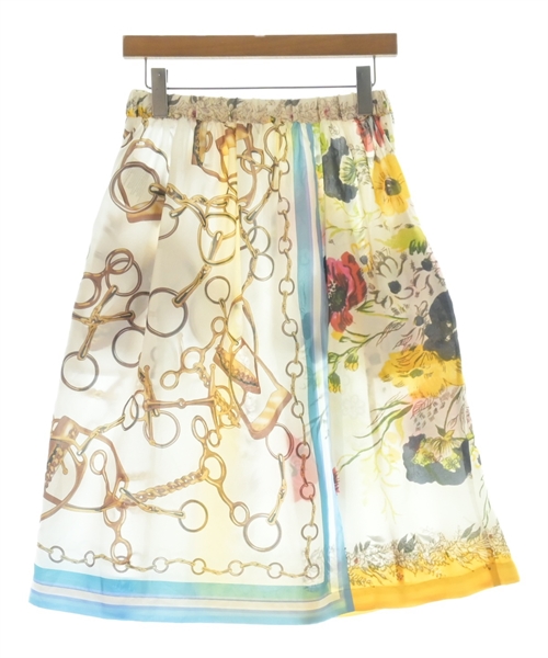 COMME des GARCONS GIRL（コムデギャルソンガール）ひざ丈スカート 白 サイズ:XS レディース/2200600822264