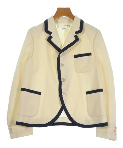 COMME des GARCONS GIRL(コムデギャルソンガール)テーラードジャケット 白 サイズ:XS/2200600970118