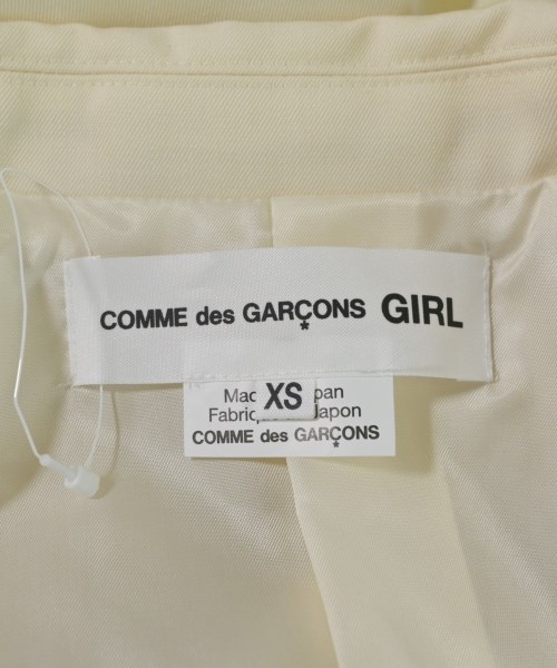 COMME des GARCONS GIRL（コムデギャルソンガール）テーラードジャケット 白 サイズ:XS レディース/2200600970118