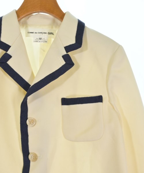 COMME des GARCONS GIRL（コムデギャルソンガール）テーラードジャケット 白 サイズ:XS レディース/2200600970118
