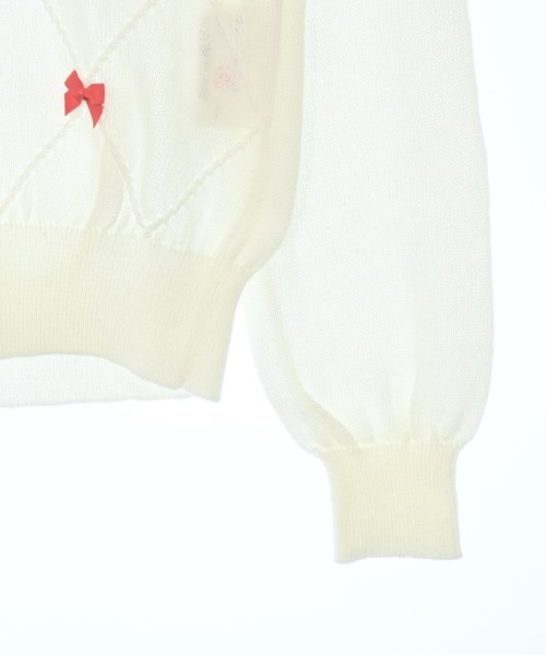 COMME des GARCONS GIRL（コムデギャルソンガール）ニット・セーター 白 サイズ:M レディース/2200601138135