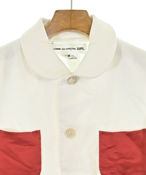 COMME des GARCONS GIRL（コムデギャルソンガール）テーラードジャケット 白 サイズ:M レディース/2200599026025