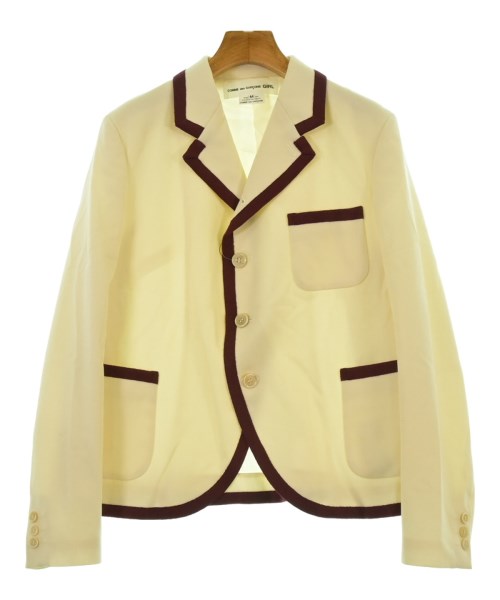 COMME des GARCONS GIRL(コムデギャルソンガール)カジュアルジャケット 白 サイズ:M/2200600953067
