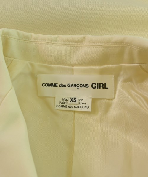 COMME des GARCONS GIRL（コムデギャルソンガール）カジュアルジャケット 白 サイズ:XS レディース/2200601969043