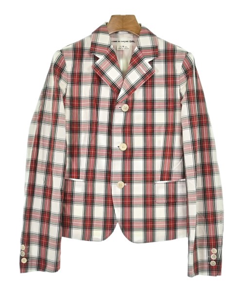 COMME des GARCONS GIRL(コムデギャルソンガール)カジュアルジャケット 白 サイズ:S/2200602039011