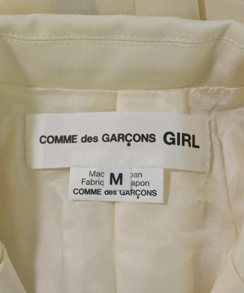 COMME des GARCONS GIRL（コムデギャルソンガール）テーラードジャケット 白 サイズ:M レディース/2200602613174