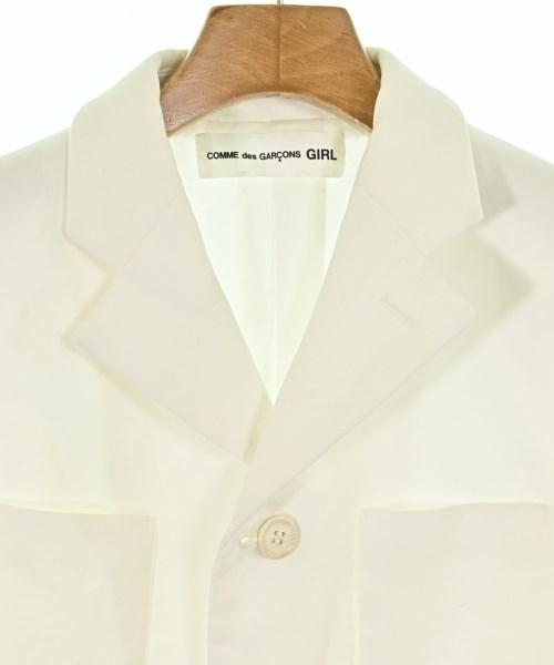 COMME des GARCONS GIRL（コムデギャルソンガール）カジュアルジャケット 白 サイズ:-(M位) レディース/2200602777104