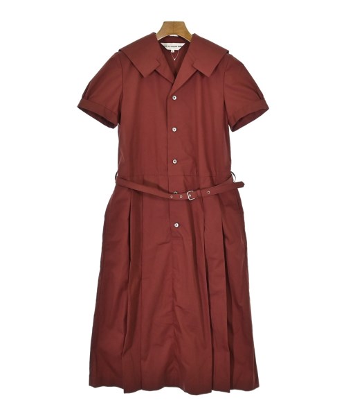 COMME des GARCONS GIRL(コムデギャルソンガール)シャツワンピース 赤 サイズ:S/2200602808181