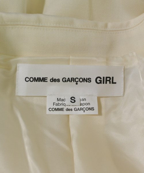 COMME des GARCONS GIRL（コムデギャルソンガール）テーラードジャケット 白 サイズ:S レディース/2200602901202