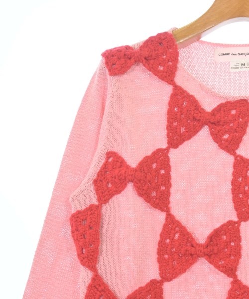 COMME des GARCONS GIRL（コムデギャルソンガール）ニット・セーター ピンク サイズ:M レディース/2200601405091