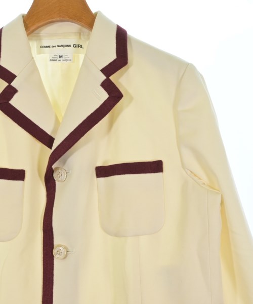 COMME des GARCONS GIRL（コムデギャルソンガール）テーラードジャケット 白 サイズ:M レディース/2200603121098