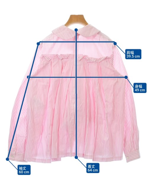 COMME des GARCONS GIRL（コムデギャルソンガール）カジュアルシャツ ピンク サイズ:M レディース/2200603168062