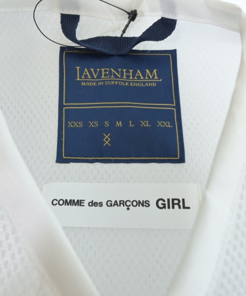 COMME des GARCONS GIRL（コムデギャルソンガール）ベスト 白 サイズ:S レディース/2200602049119
