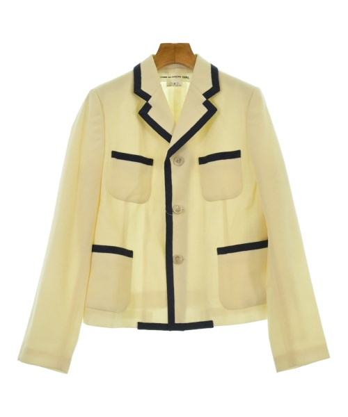 COMME des GARCONS GIRL(コムデギャルソンガール)カジュアルジャケット 白 サイズ:S/2200605307032