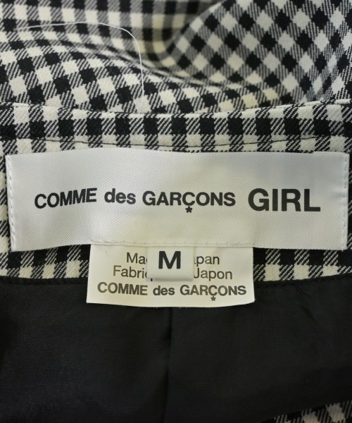 COMME des GARCONS GIRL（コムデギャルソンガール）ノーカラージャケット 黒 サイズ:M レディース/2200606093040