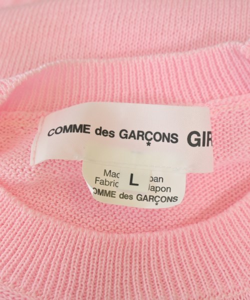 COMME des GARCONS GIRL（コムデギャルソンガール）ニット・セーター ピンク サイズ:L レディース/2200606532020